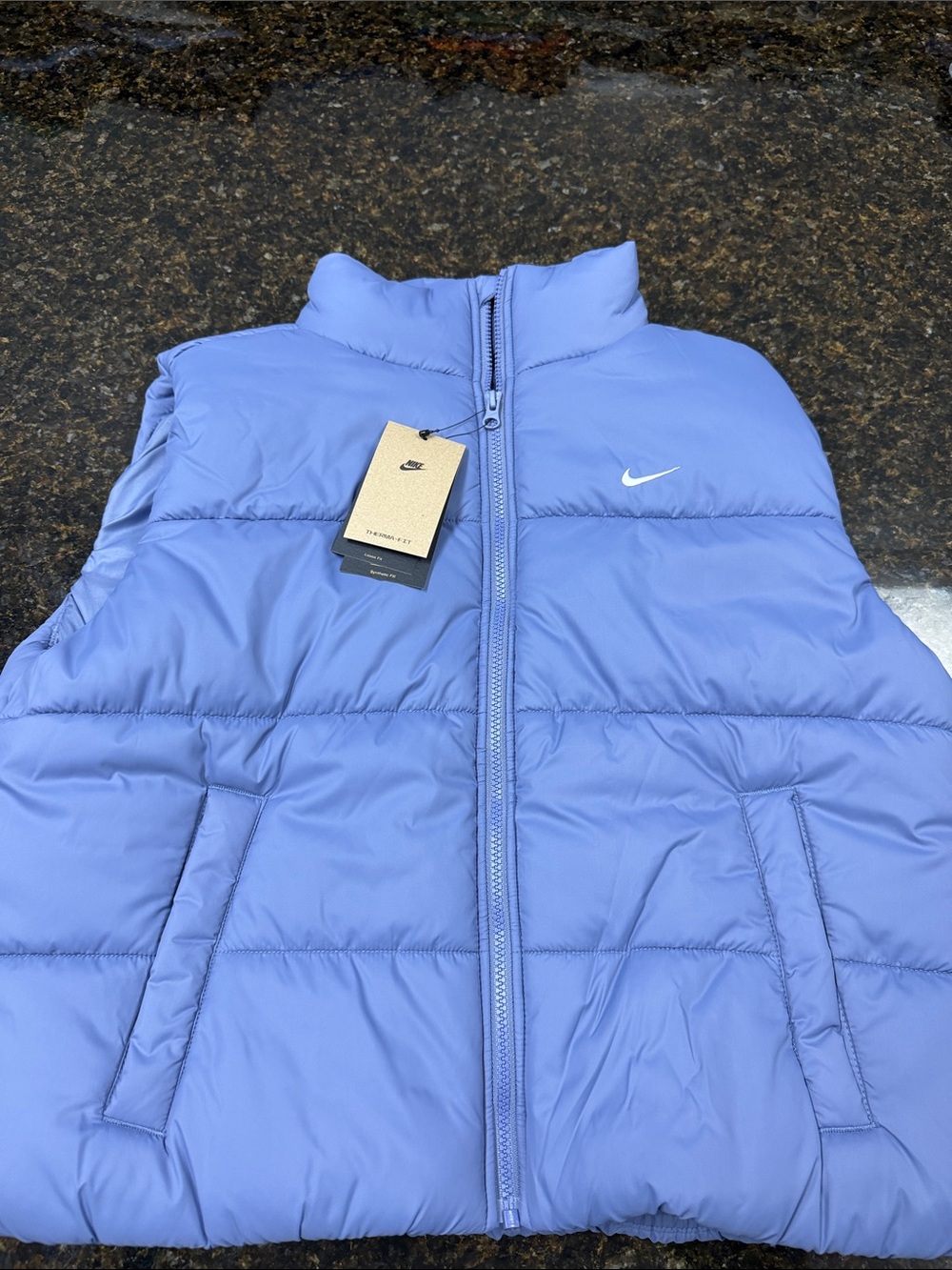 Nike women’s  Light Periwinkle Puffer Vest